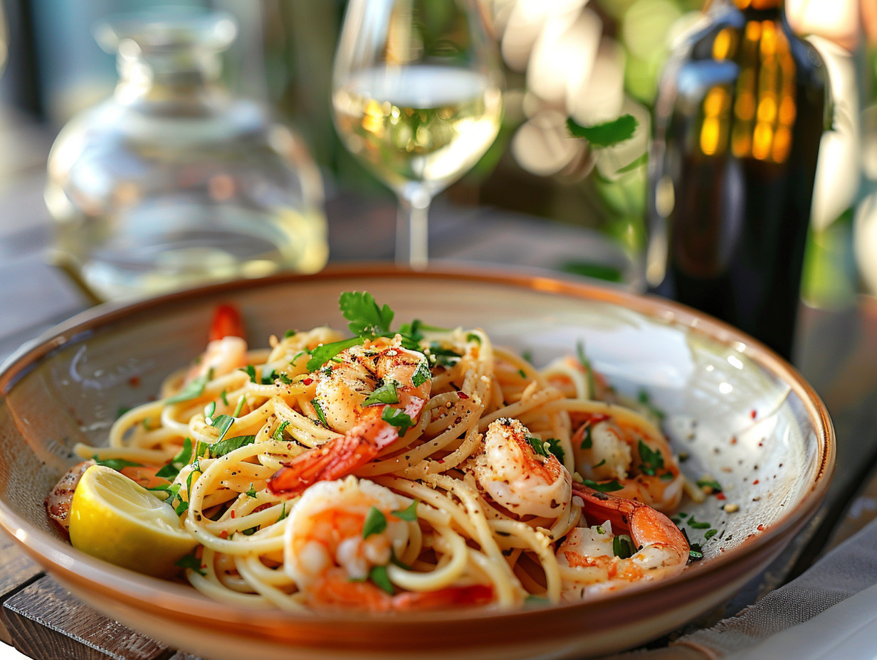 spaghetti fruits de mer