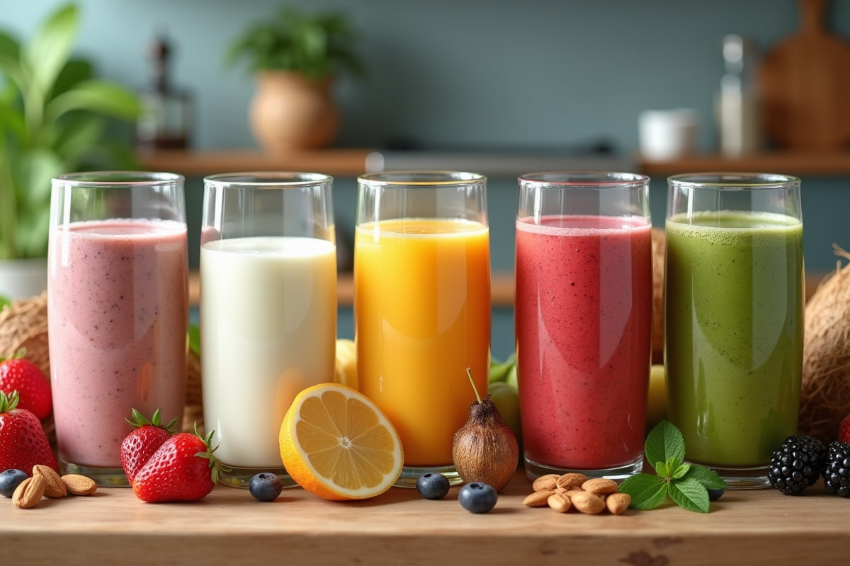 smoothie fruits